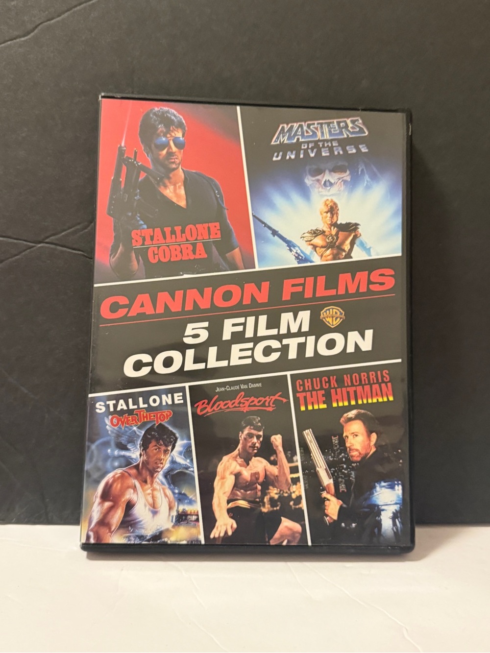 Cannon Films 5 Film Collection DVD Cobra Bloodsport Stallone Chuck Norris